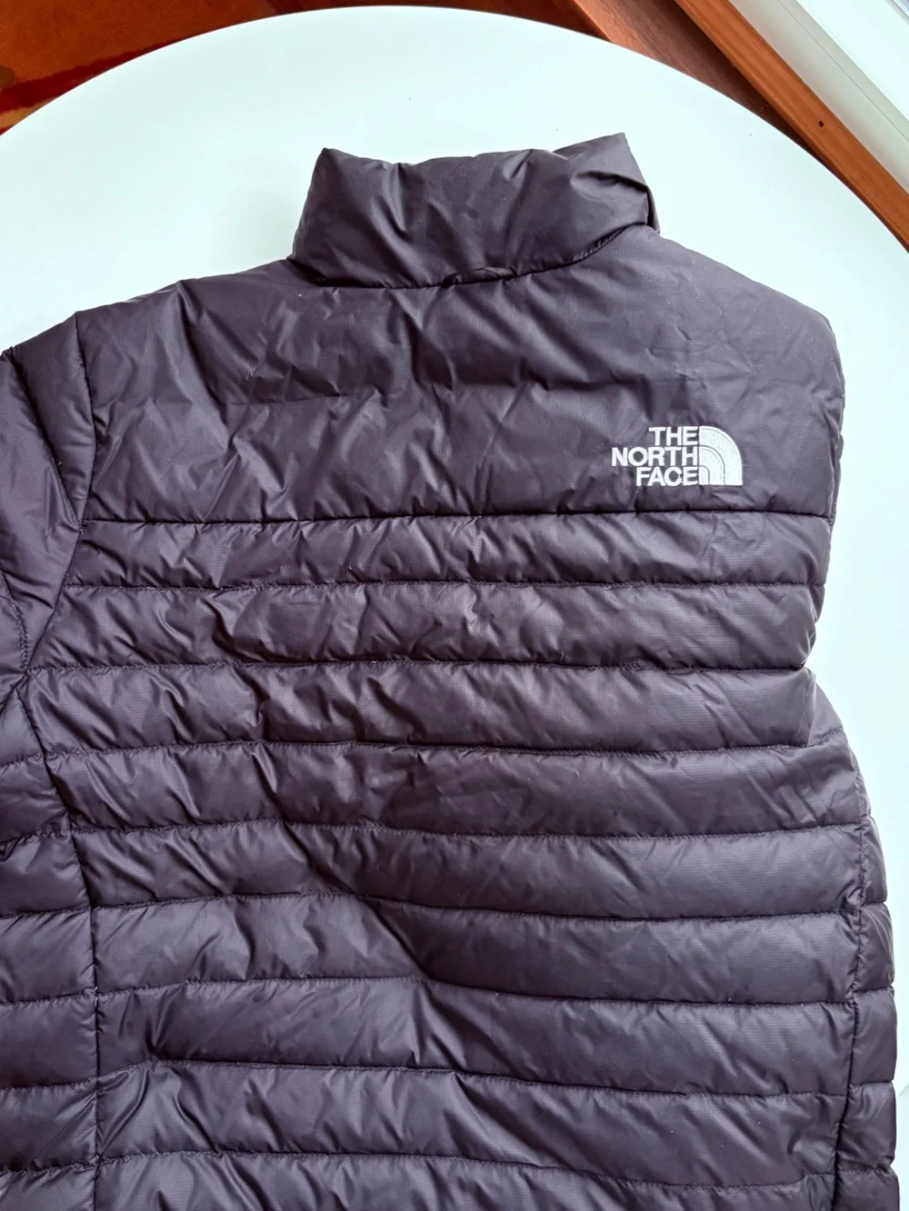 The North Face Black Quilted Down Jacket
